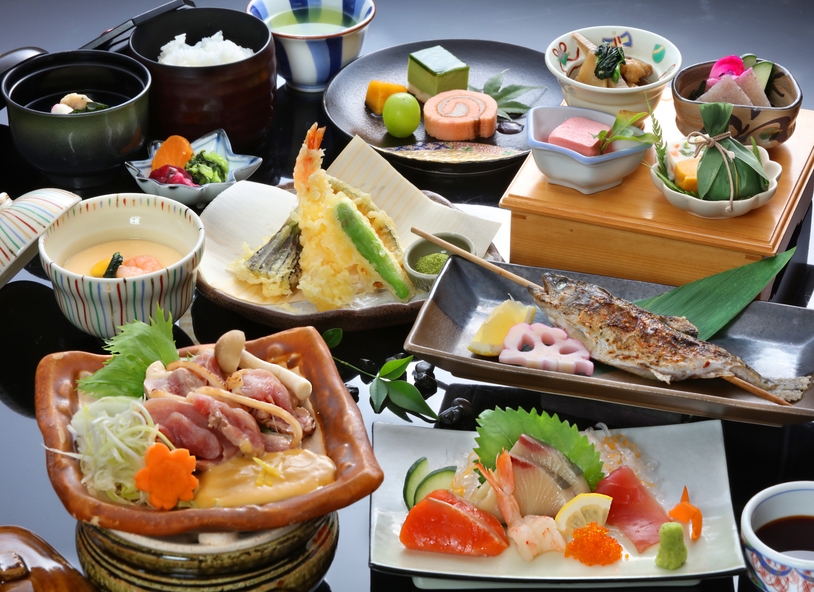 新プラン『旬の香りと味わいを堪能』　季節会席プラン