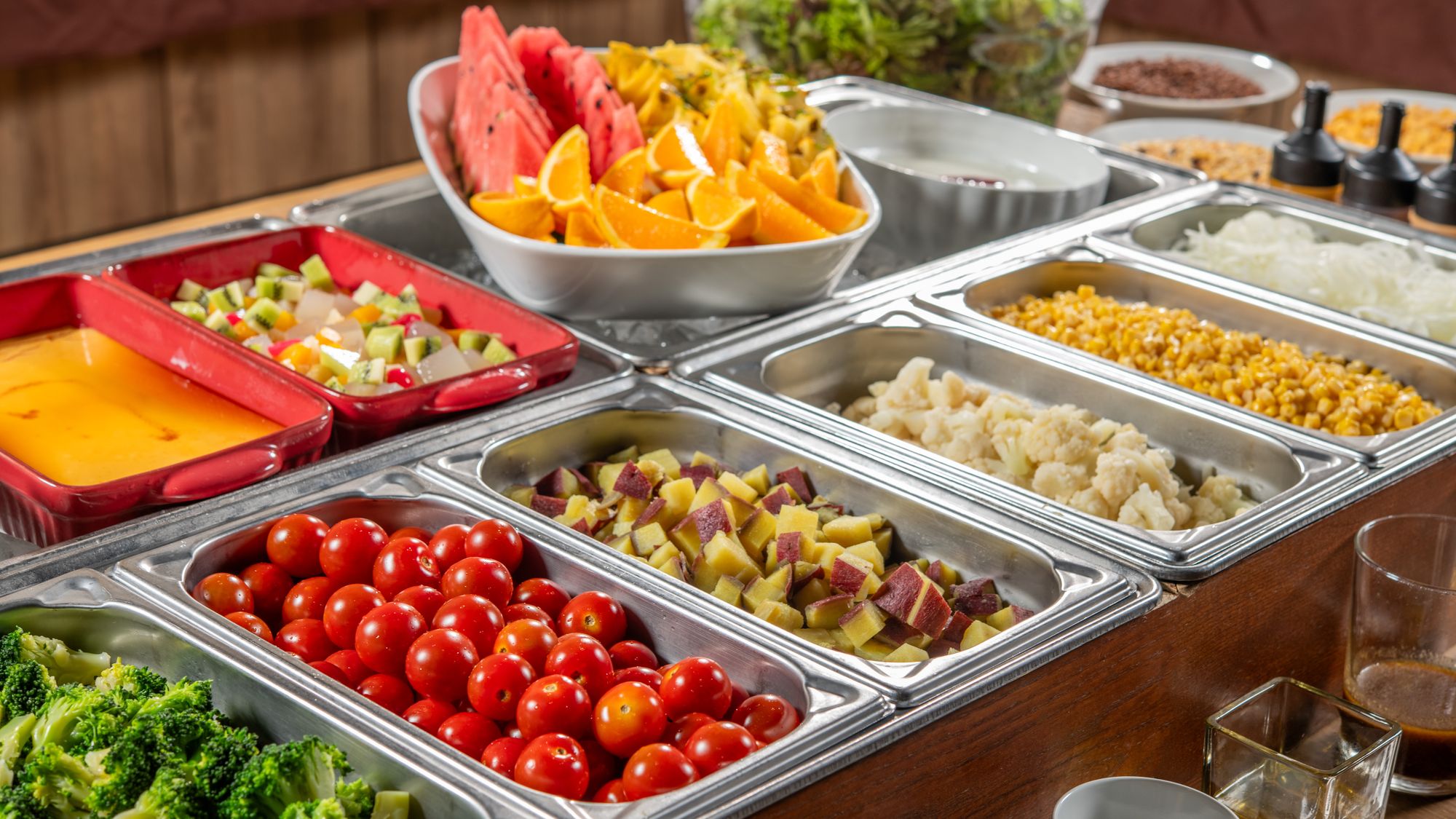 イタリアンレストラン「トラットリアヴィチーノ」朝食一例