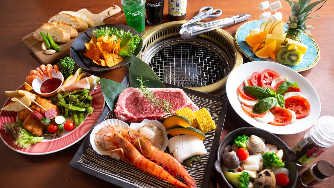 【冬期限定】室内グリルで楽しむ“スタンダードBBQ”★人気の定番プラン