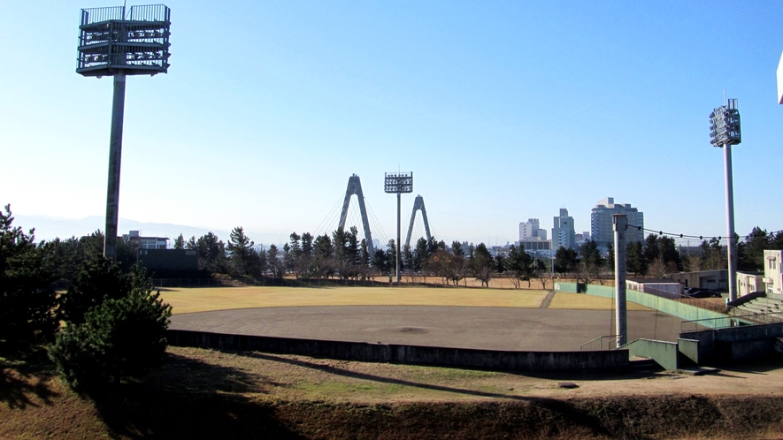 *＜内灘町総合公園＞野球場