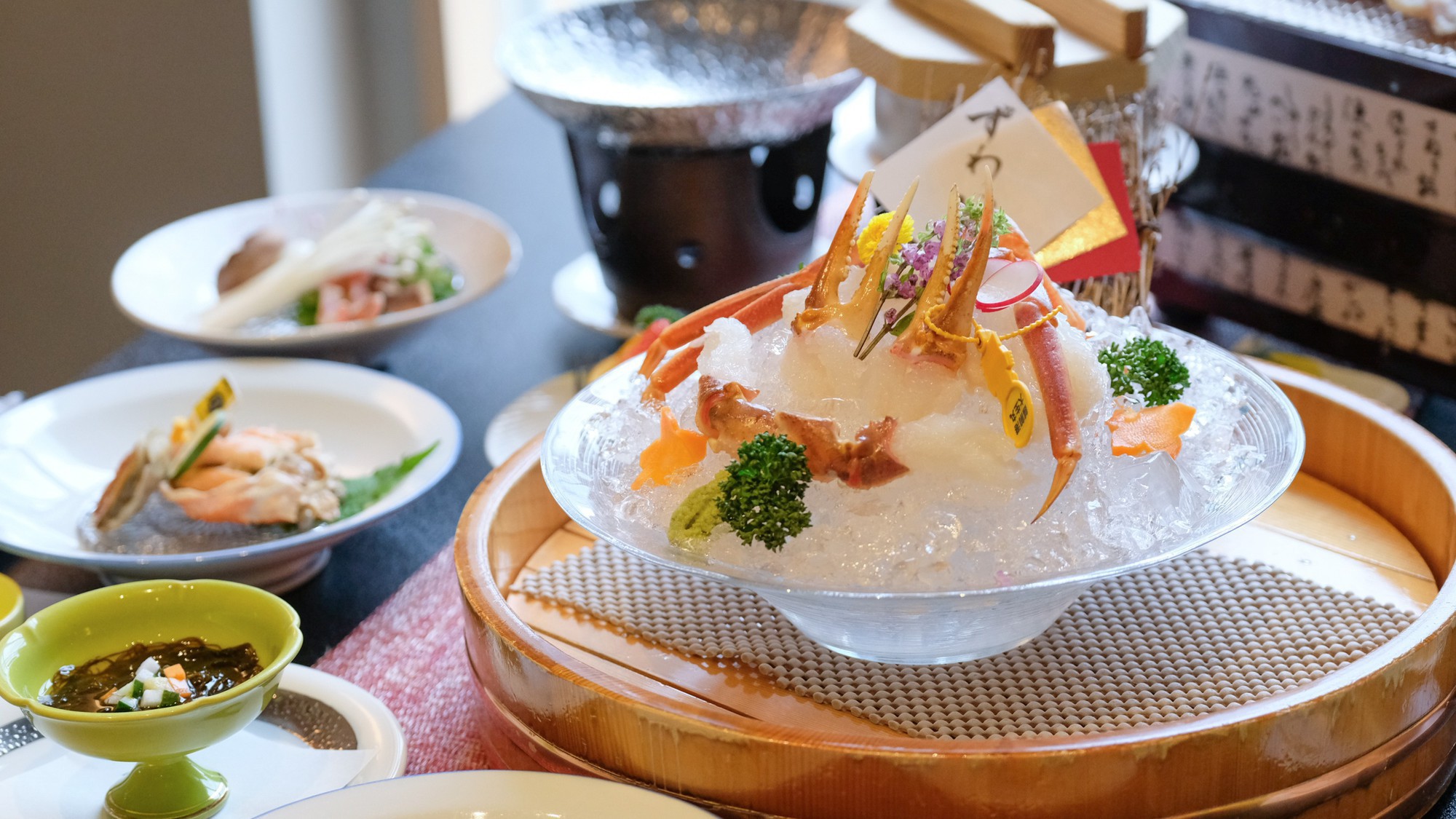 【県漁連タグ付蟹】小学生半額！越前がにグレードアップコースＢ＜一泊二食＞