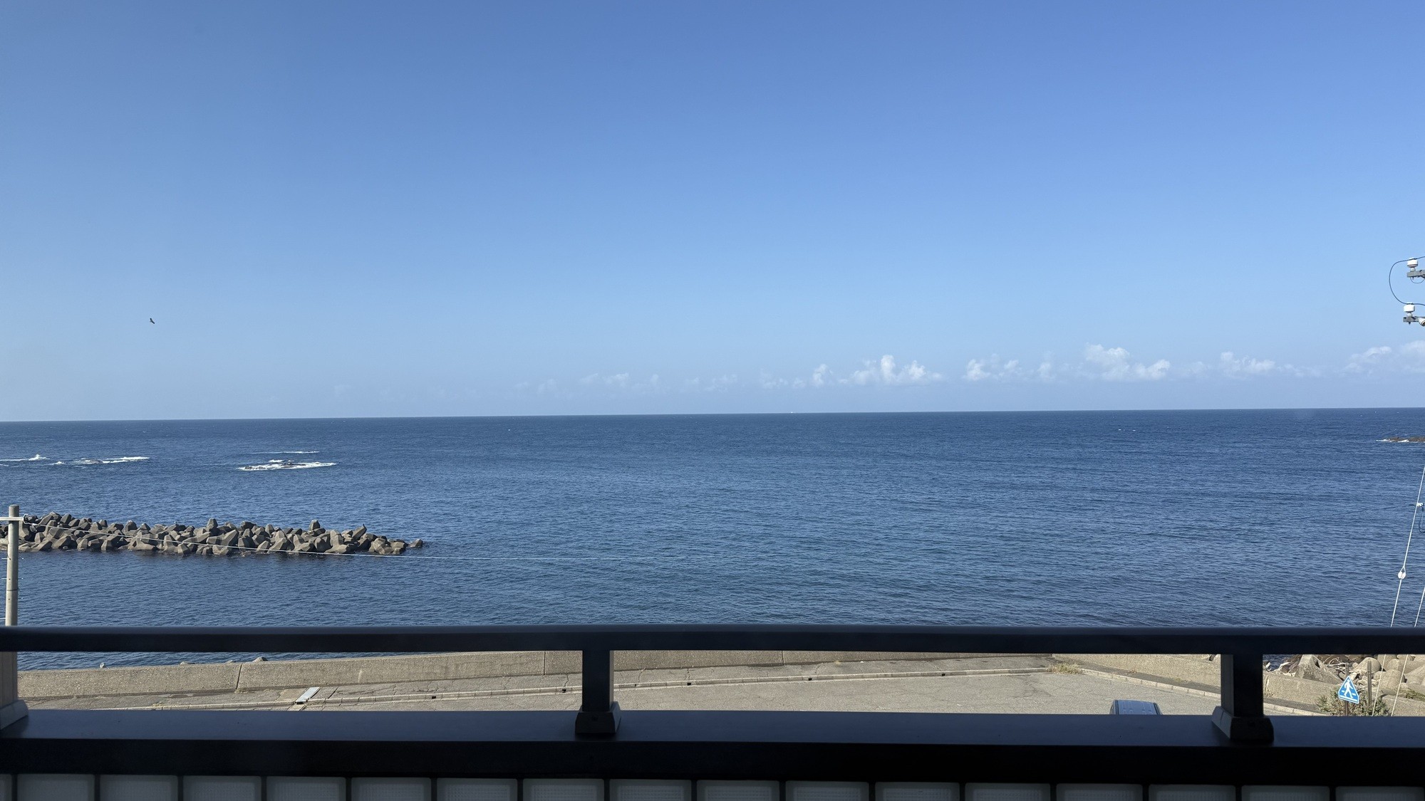 海側客室からの眺望｜日本海ビュー