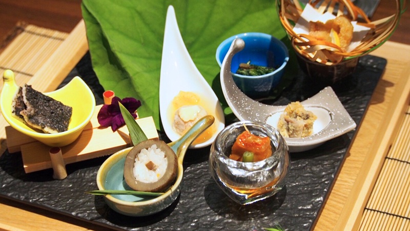 【2025夏のお献立】前菜／金目鯛の煮付け、はす蒸しなど日本列島岬めぐり＆各都道府県の郷土料理