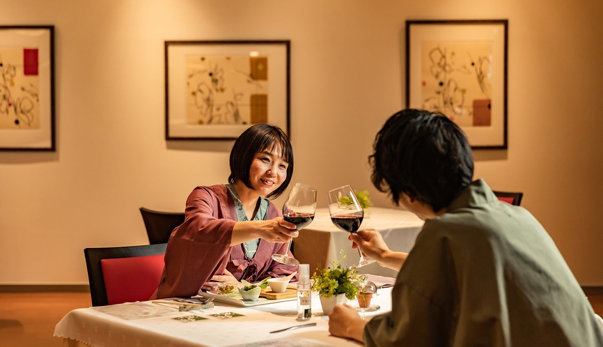 【北海道フレンチ＆イタリアンZEN】お食事に合うワインを各種揃えております
