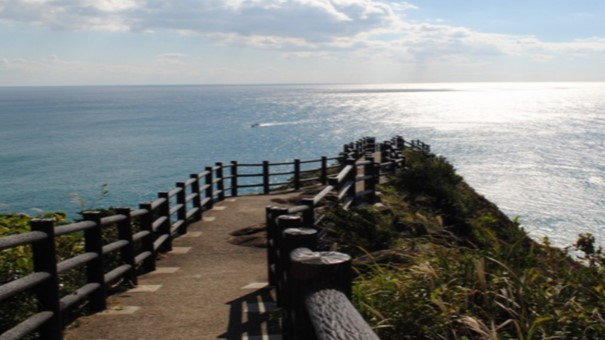 【日向岬】一面大海原の絶景が望めます！（ホテルより車で約15分）