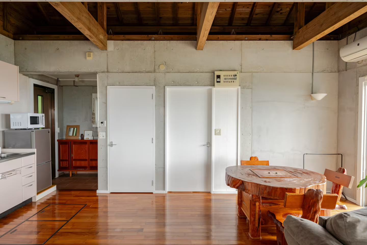 テラススイートのリビング