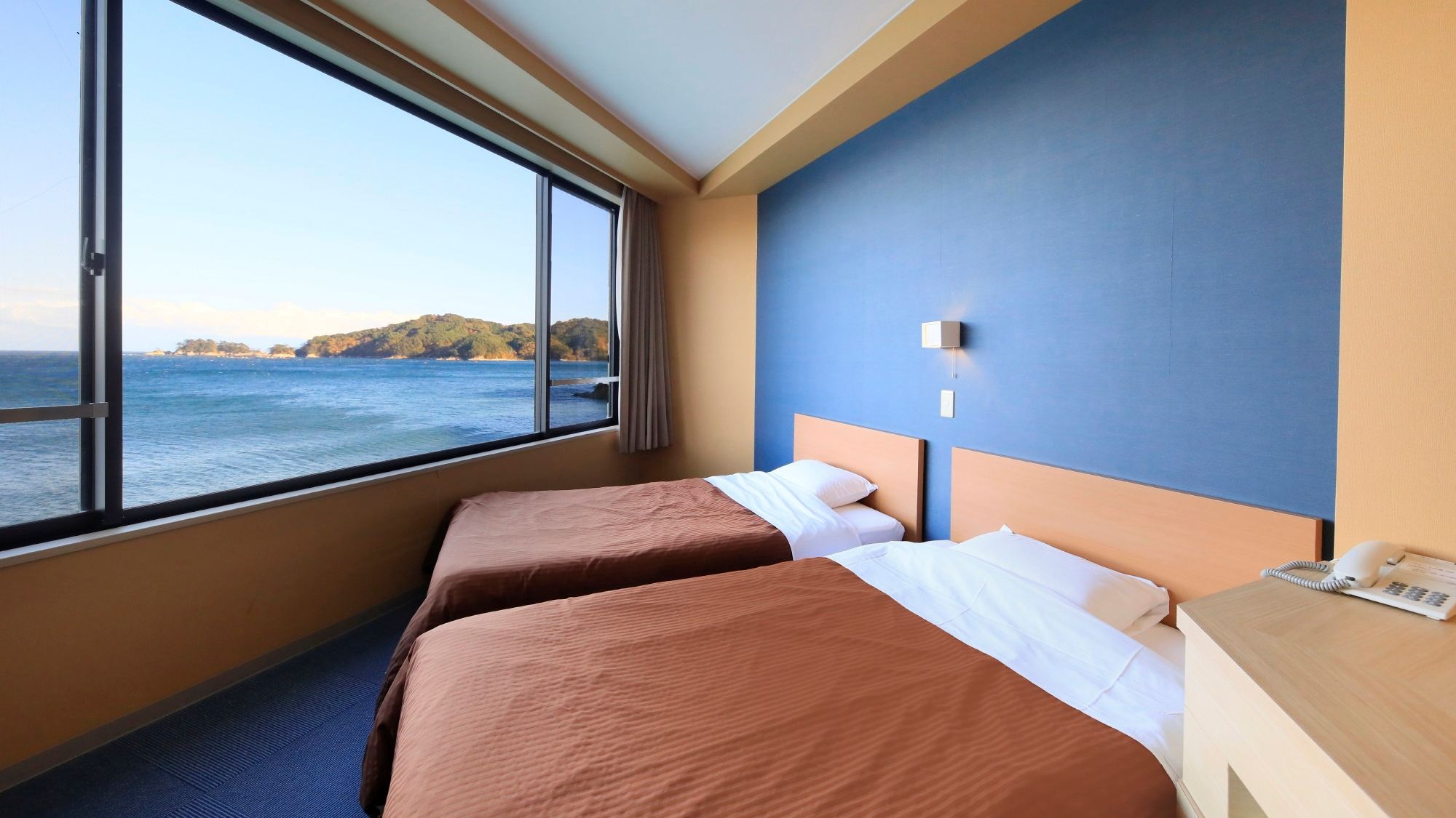 【海側・オーシャンビュー】和洋室（トイレ付き※アウトバス）