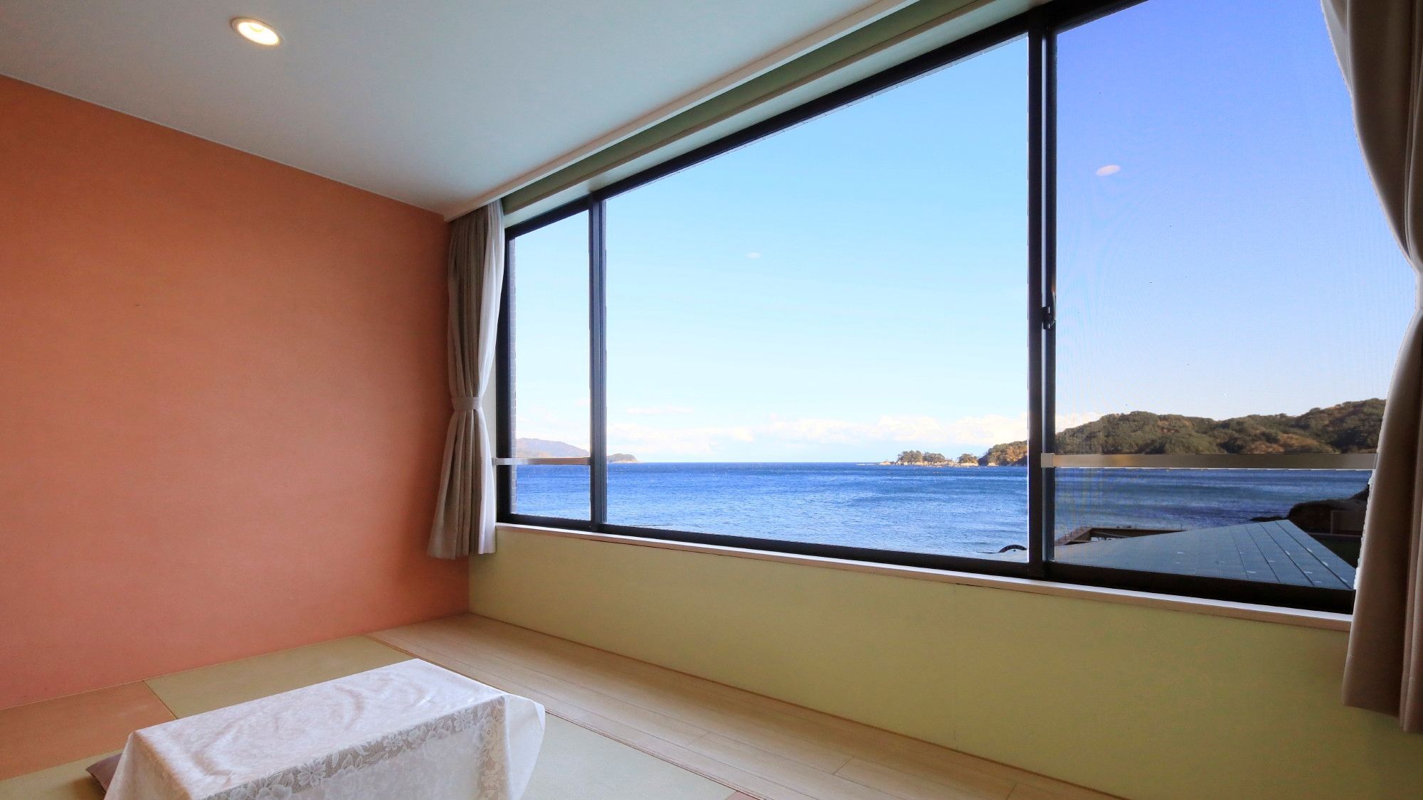 【海側・オーシャンビュー】和洋室（トイレ付き※アウトバス）