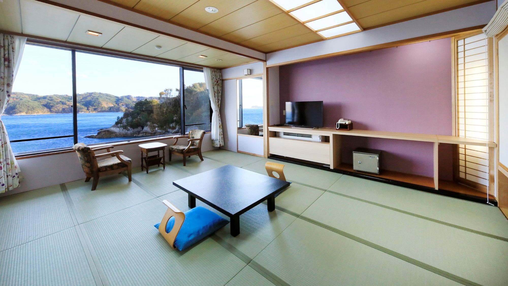 【海側・オーシャンビュー】和室（バス・トイレ付き）