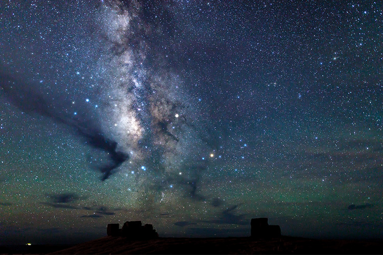 満天の星空