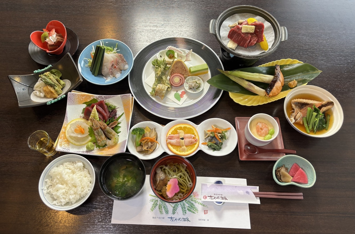 （Aコース）料理長渾身の献立！〜美食物語料理長おまかせ1泊2食付プラン〜（国産牛ヒレ肉の陶板焼付き）