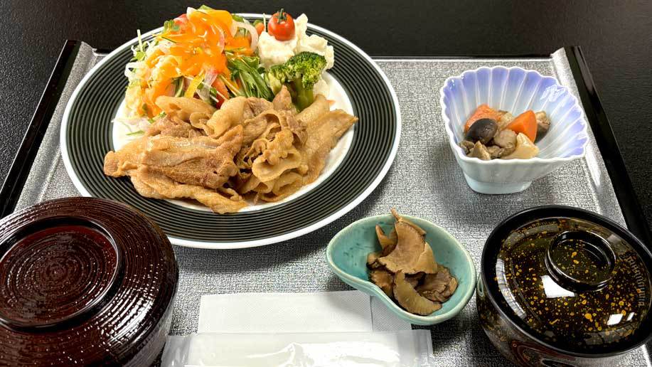 一日10食限定〜日替ビジネス定食プラン〜一泊二食付き「忙しいビジネス利用の方ゆっくりホテルで食事」