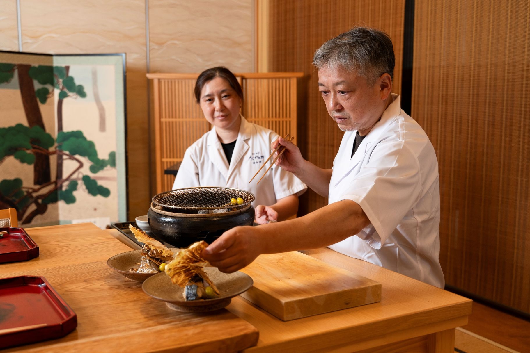 【特別室 日本初総漆風呂付 山桜・懐石プラン】★宮城の美食で至福のおもてなし★個室食