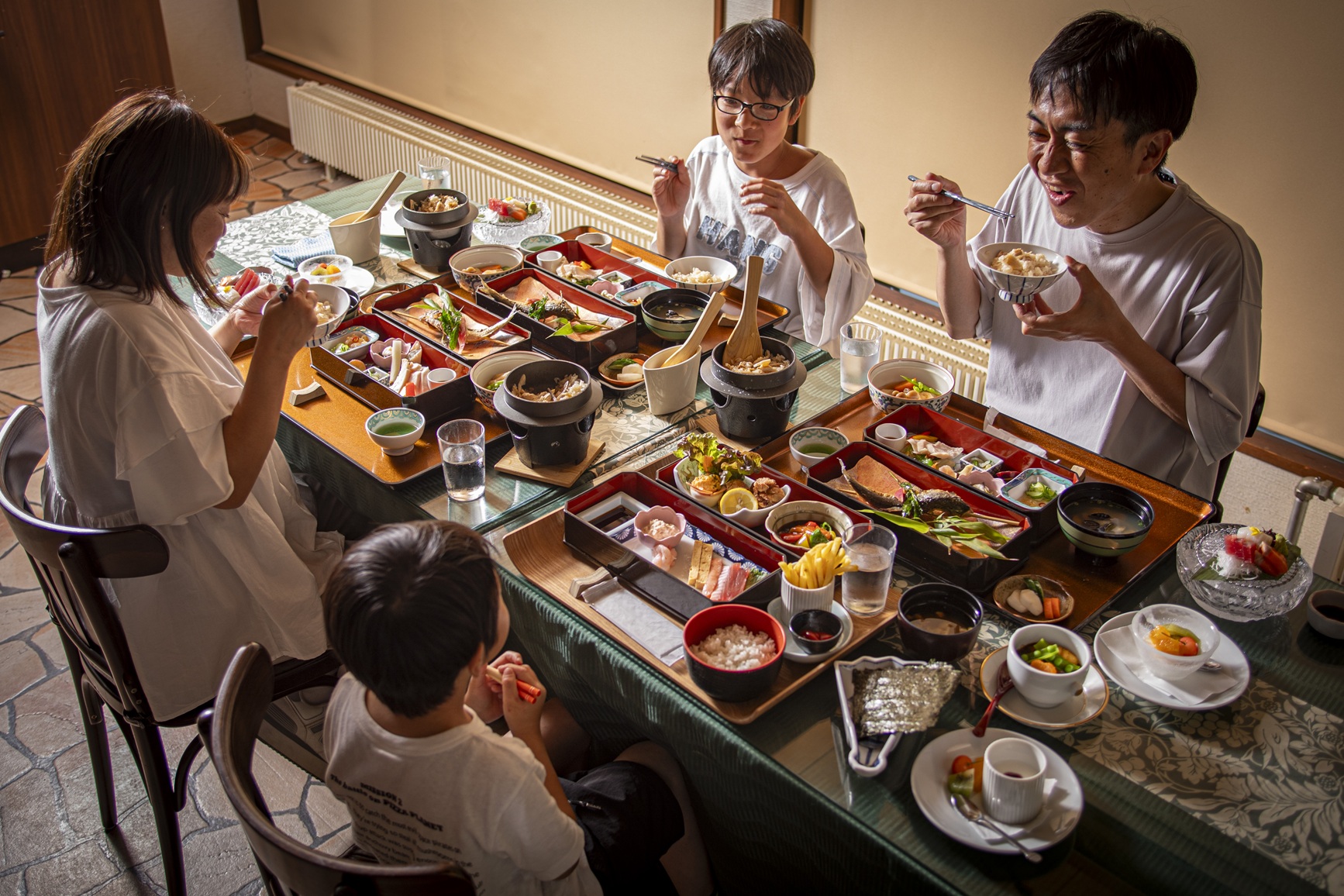 あぶくま荘の夏【ご家族でモリモリお食事！】