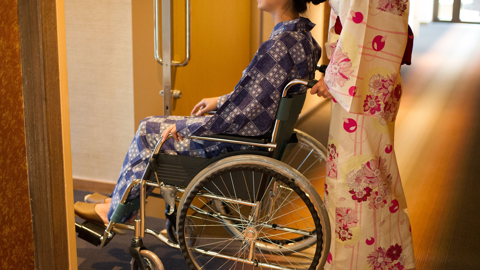 【バリアフリー対応】車椅子のご利用も可能。ご不便なく安心してご利用いただくために、予めご連絡下さい。