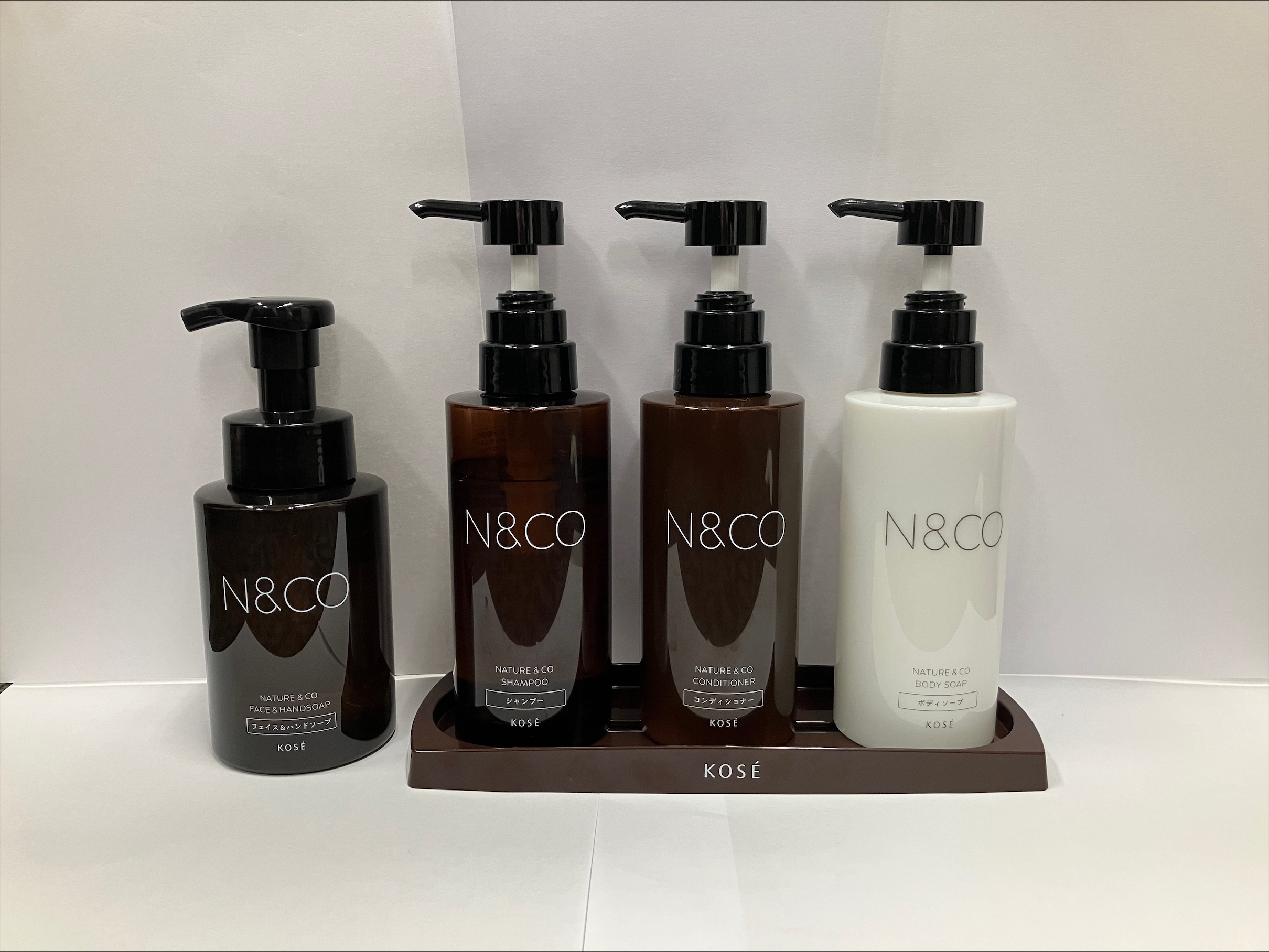 KOSE『NATURE&CO』シャンプー・リンス・ボディーソープ