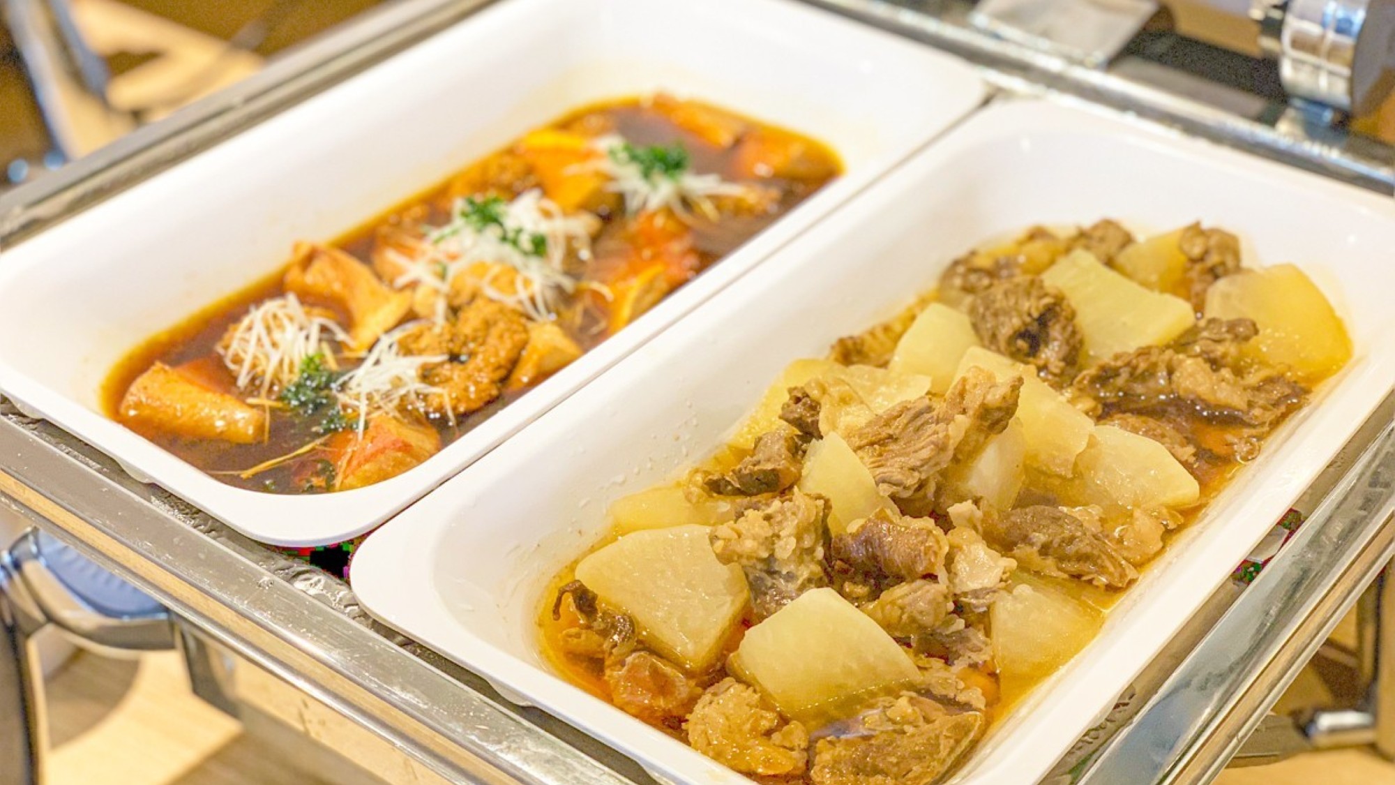 夕食ビュッフェ