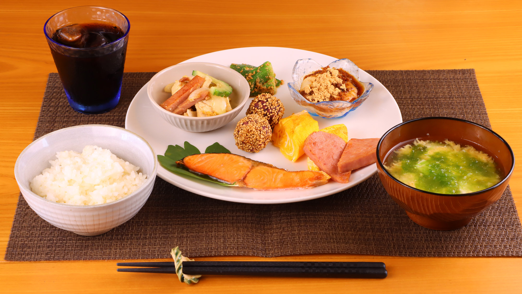 日替わり朝食(和食一例)