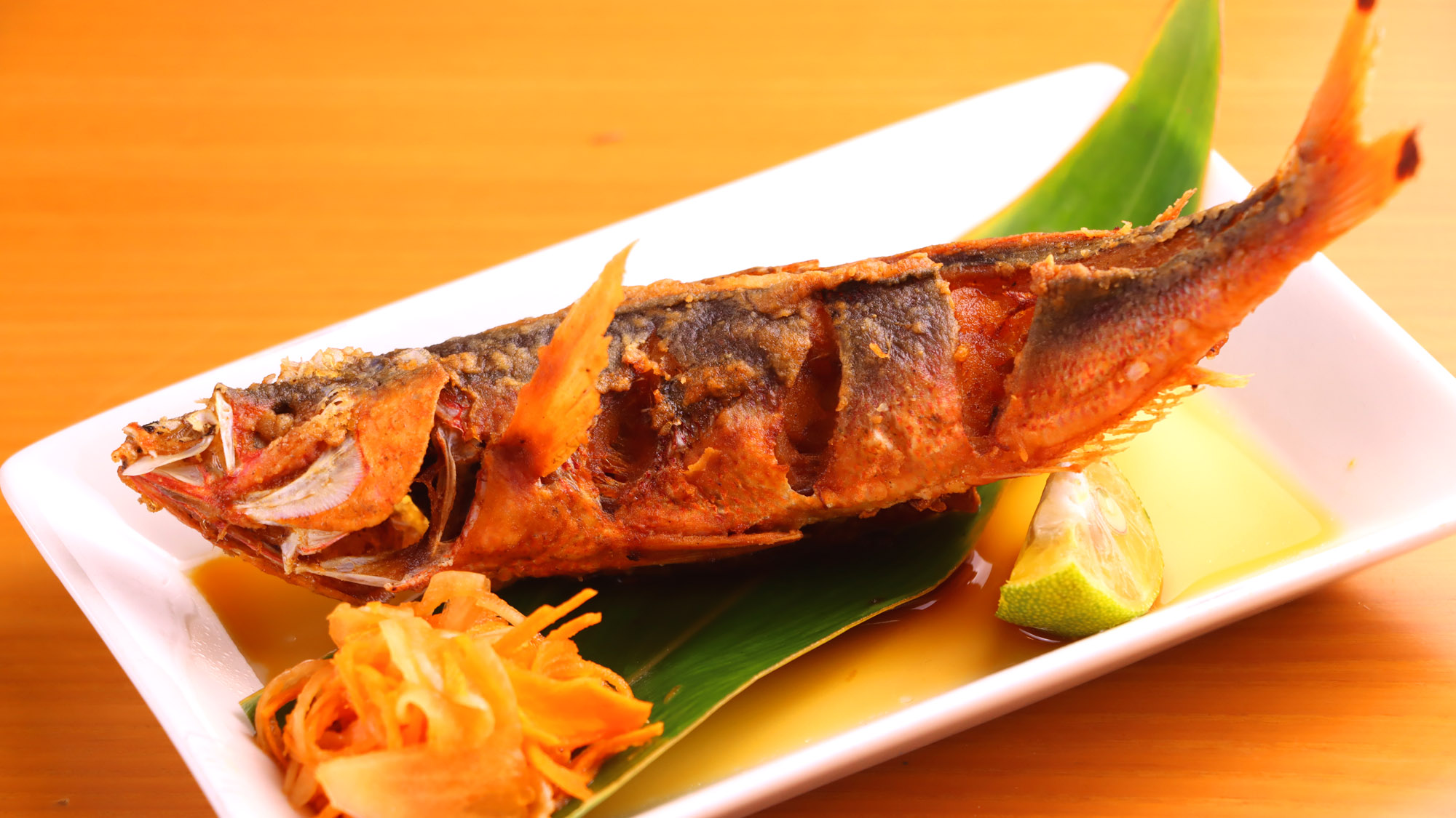 【夕食一例】沖縄のお魚