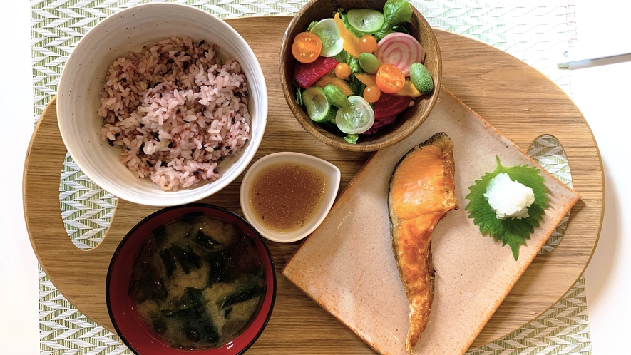 【朝食提携店舗】焼き魚セット（当日注文）