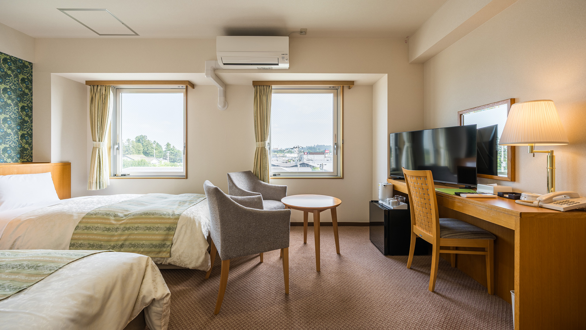 ツインルーム（25平米・ベッド幅100cm）