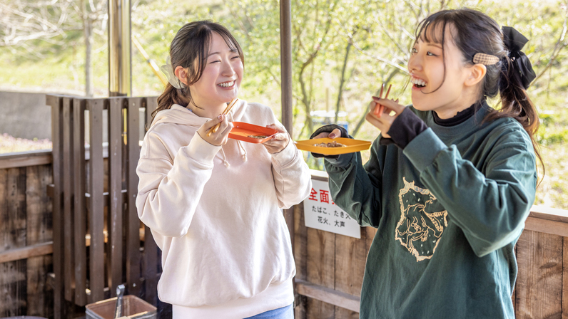【1泊2食付】GWや夏休みもシガリズム体験！大人数OK★夕食BBQ＆朝食パン♪【ペット同伴可】