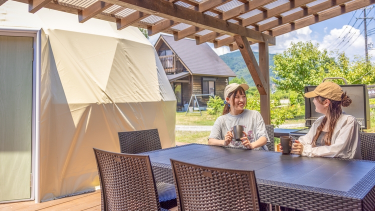 【グランピングオープン記念★1泊2食】シガリズム体験！滋賀牛満喫BBQ＆朝食焼立てパン♪【ペット可】