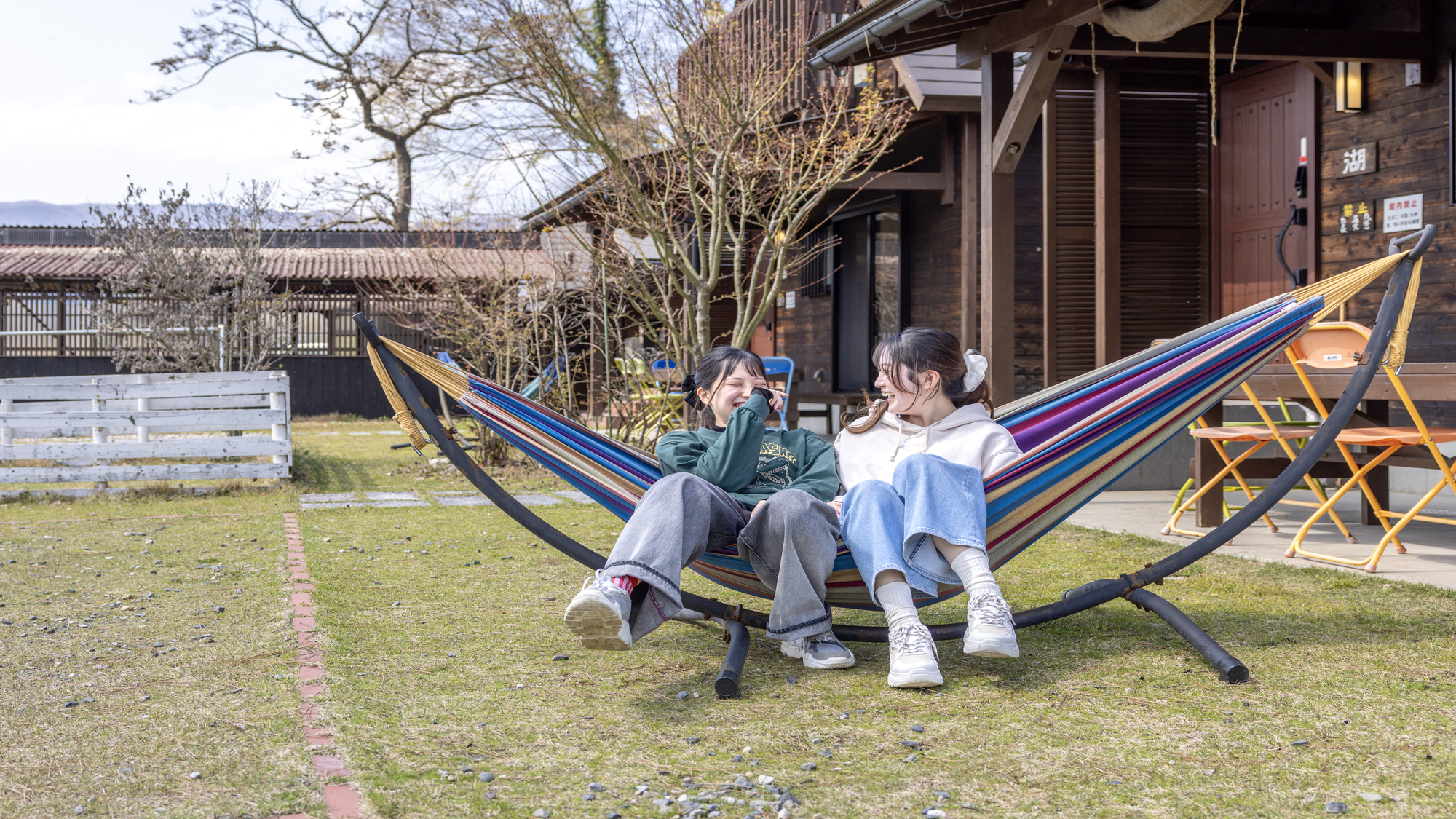 ハンモック体験も♪