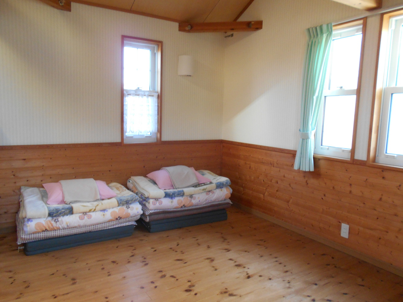 湯本本館のAタイプ寝室