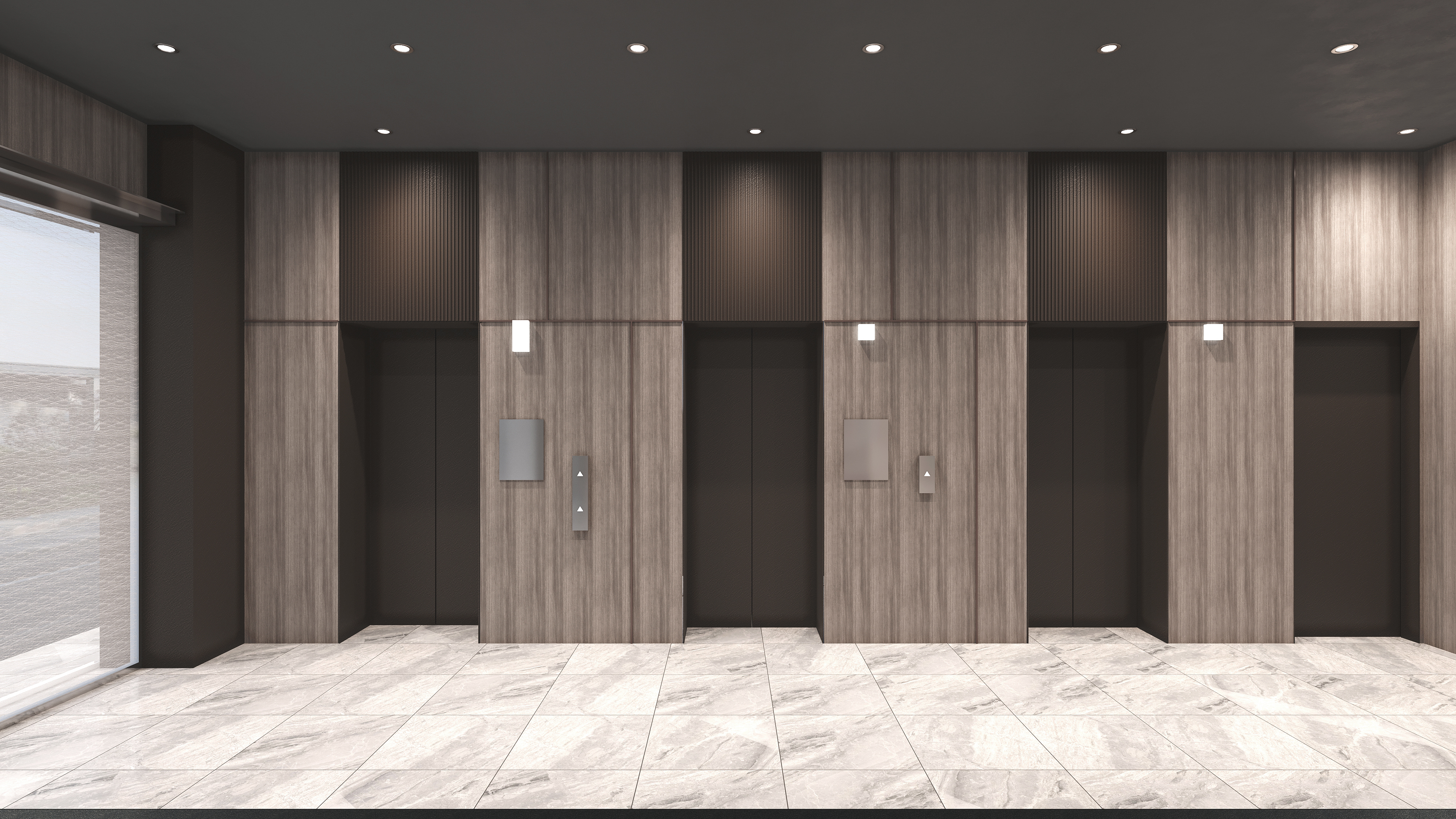 一階エレベーターホール（イメージ）※2026年3月9日リニューアル