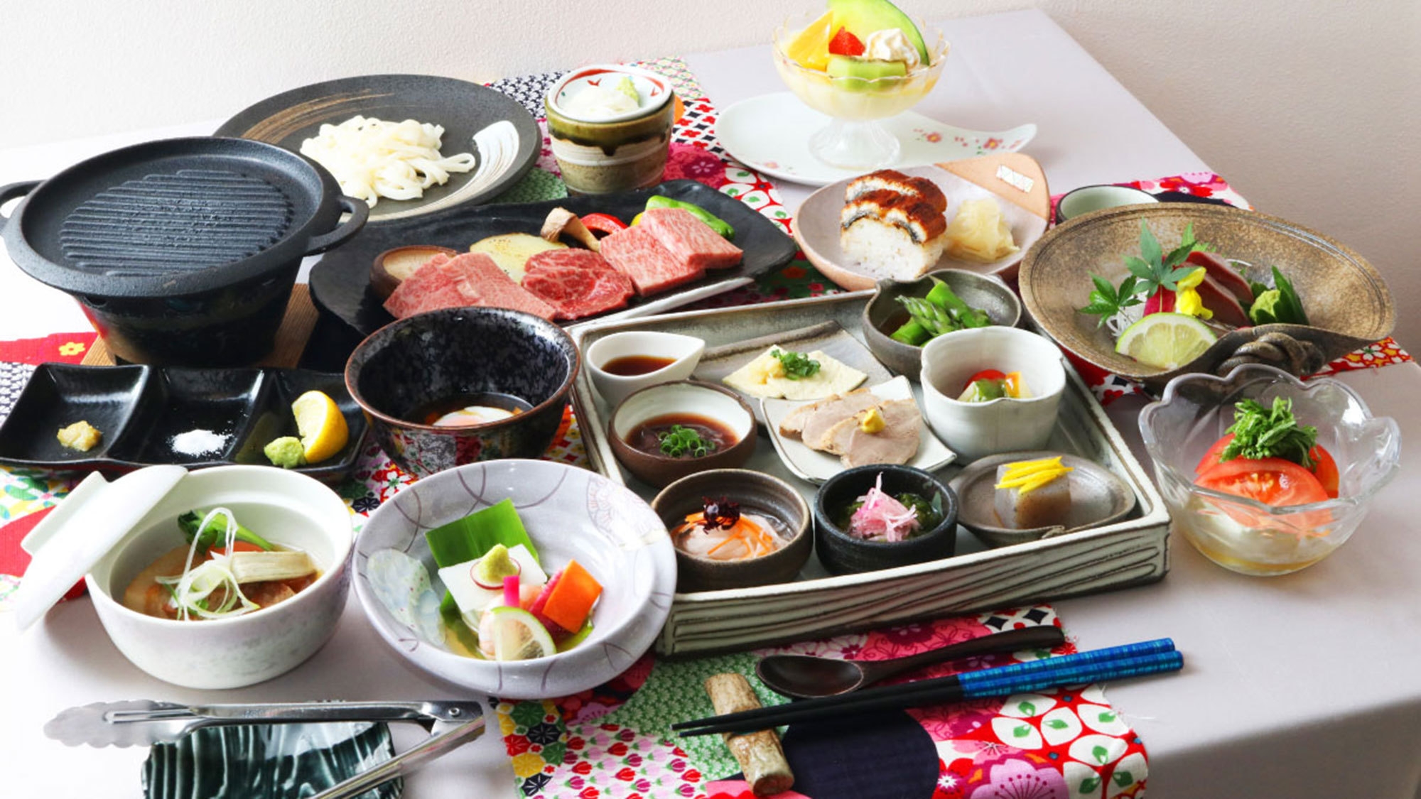 【スタンダード】閑静な別荘地に佇む、縁で過ごす1泊2食。メインの「とちぎ和牛」と旬の味覚と温泉と。