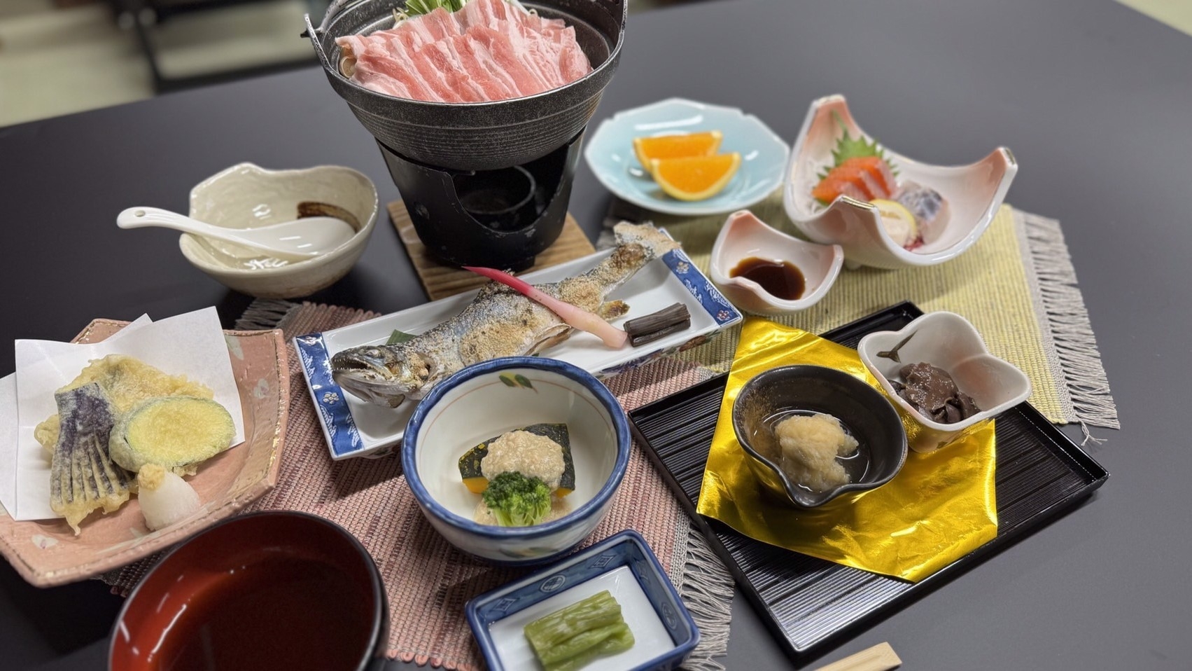 【２食付・高田大岳プラン】せっかくだから岩魚料理を色々楽しみたい！イワナ尽くしプラン