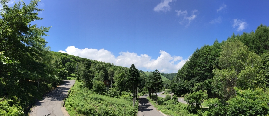 【夏季】ベランダからの風景