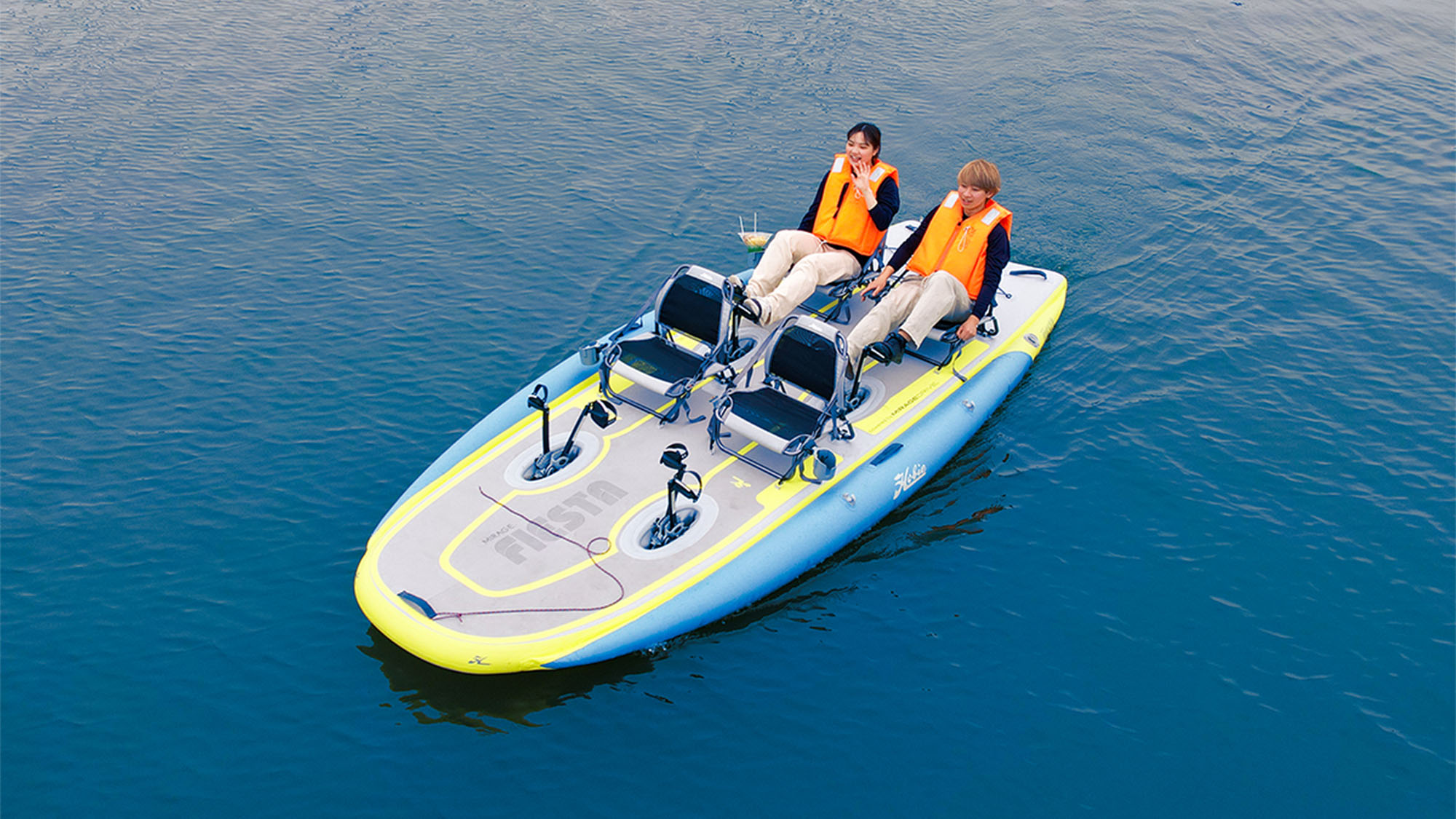 ・【体験プラン】大阪の海を楽しむマリンアクティビティ！服は着たままで気軽に海を楽しめます（体験一例）