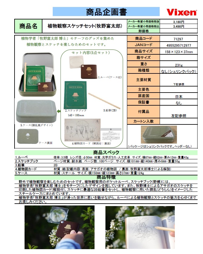 スケッチセット