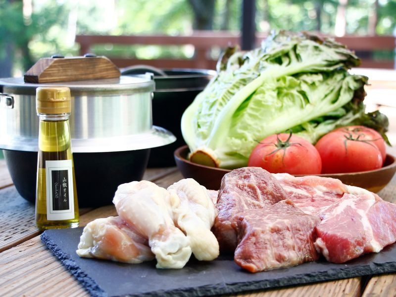 【夕食BBQ付き】そらをあおぐ「プレミアムBBQ」プラン
