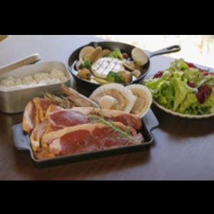 たき火も出来るコテージで本格炭火ＢＢＱプラン■1泊2食付■【部屋食】2025.4〜