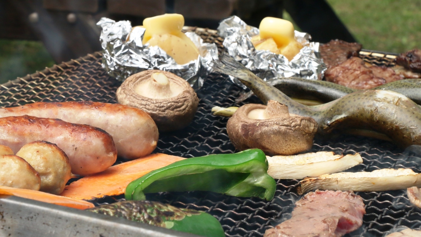 夕食をバーベキュースタイルで♪一泊二食付き手ぶらでBBQプラン