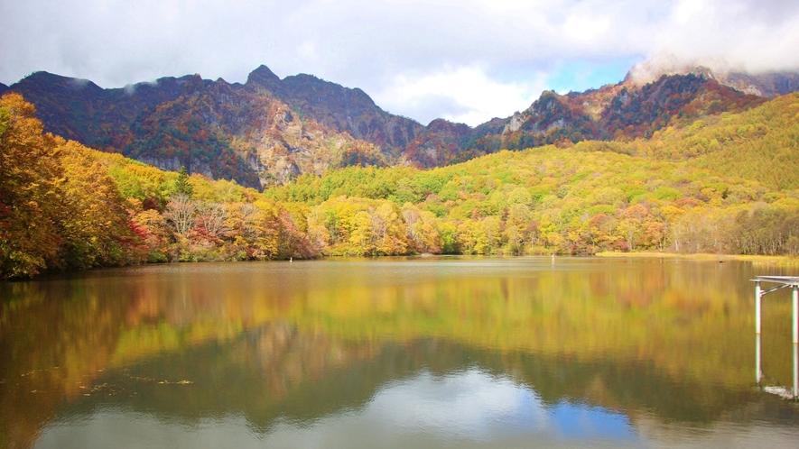 戸隠☆鏡池の紅葉