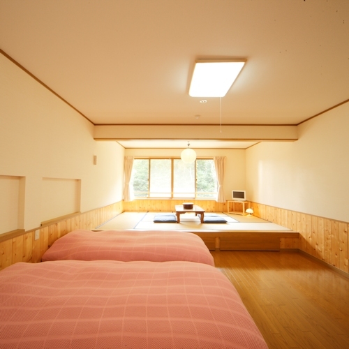 [New building] Japanese-Western style room (Japanese-style room 7.5 tatami + twin)