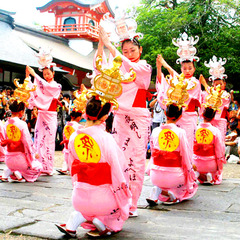 【山鹿灯篭祭り】遥か古代から受け継がれてきた、山鹿最大の夏祭り。