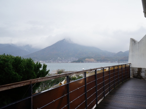 【竜崎温泉】露天風呂からの景色