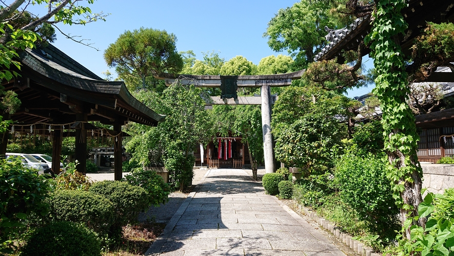 当施設目前の恵比須神社