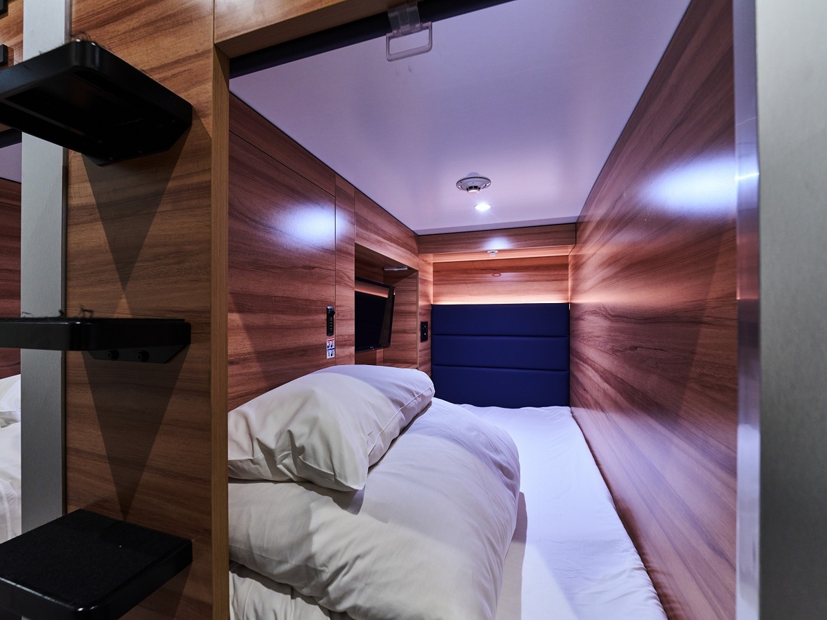 2025年7月NewOpen　MAX CABIN　Wi-Fi完備　カプセルルーム　限定プラン　素泊り