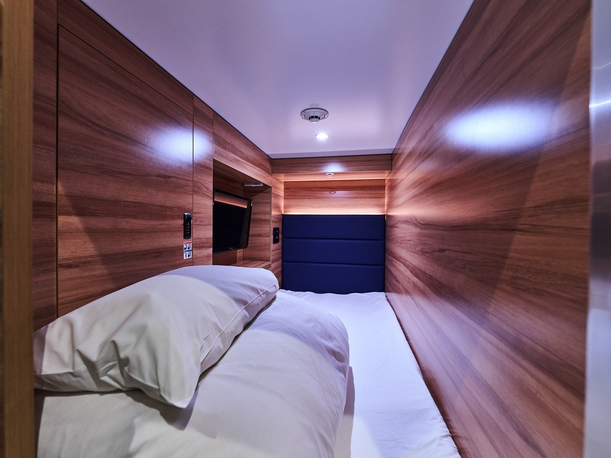 2025年7月NewOpen　MAX CABIN　Wi-Fi完備　カプセルルーム　限定プラン　素泊り