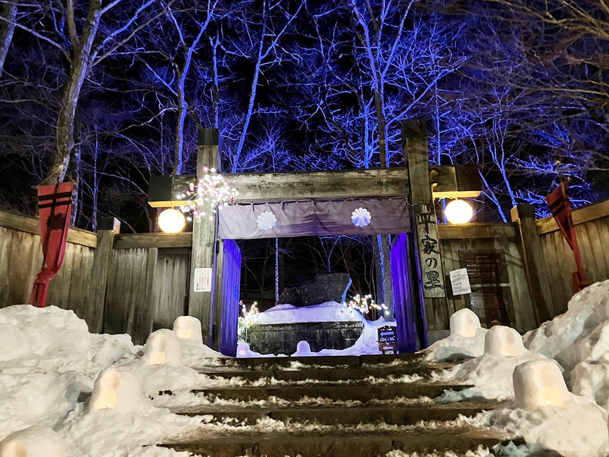 【月曜〜木曜限定】平家の里のかまくら祭送迎付き　バイキングプラン