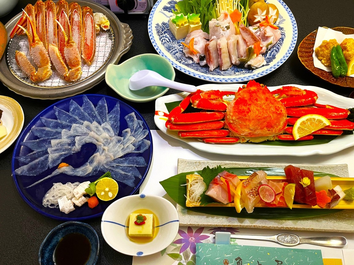 ふぐ×かに　2大味覚会席