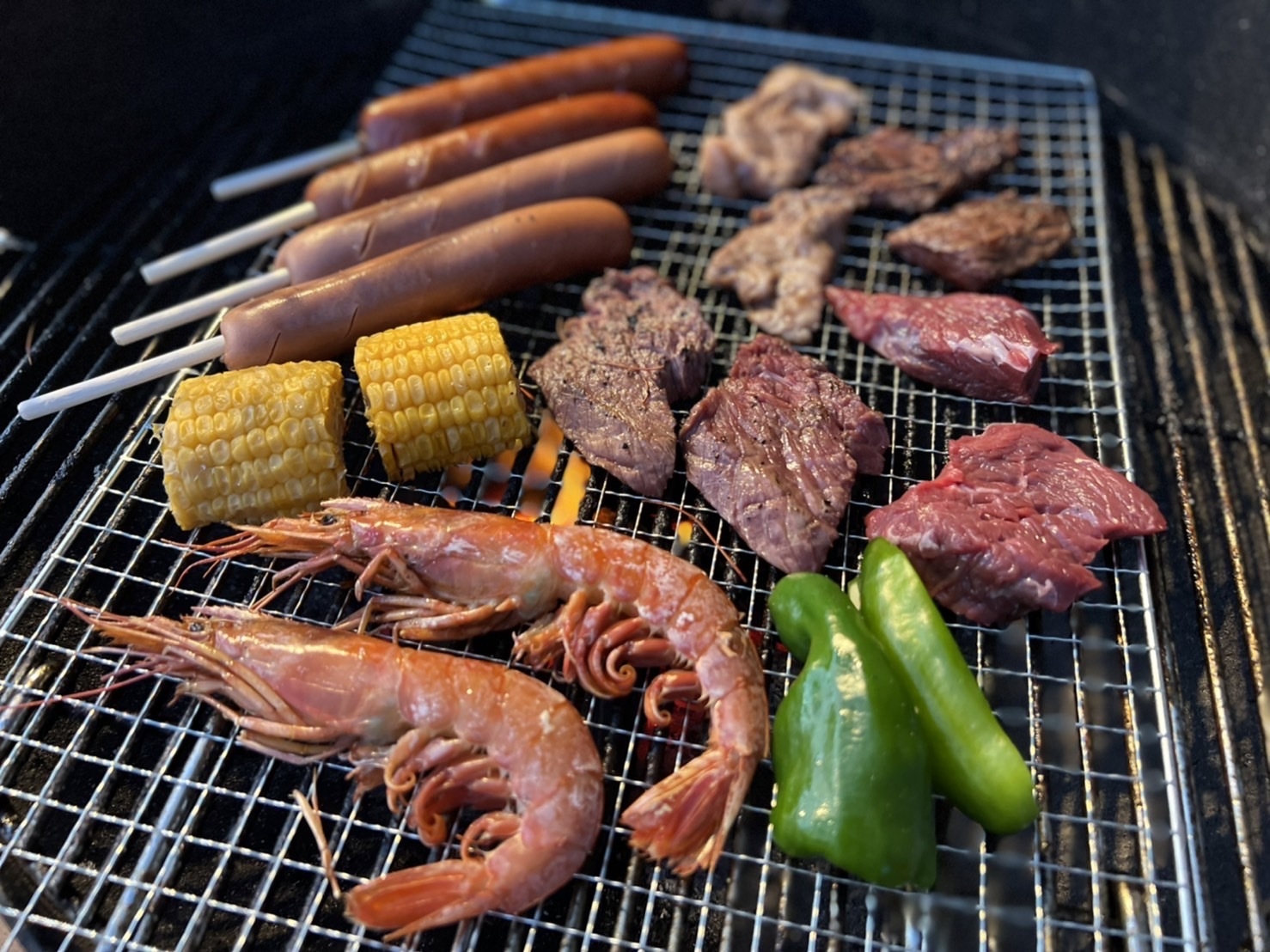 BBQ食材付きコースプラン【White　Coral】