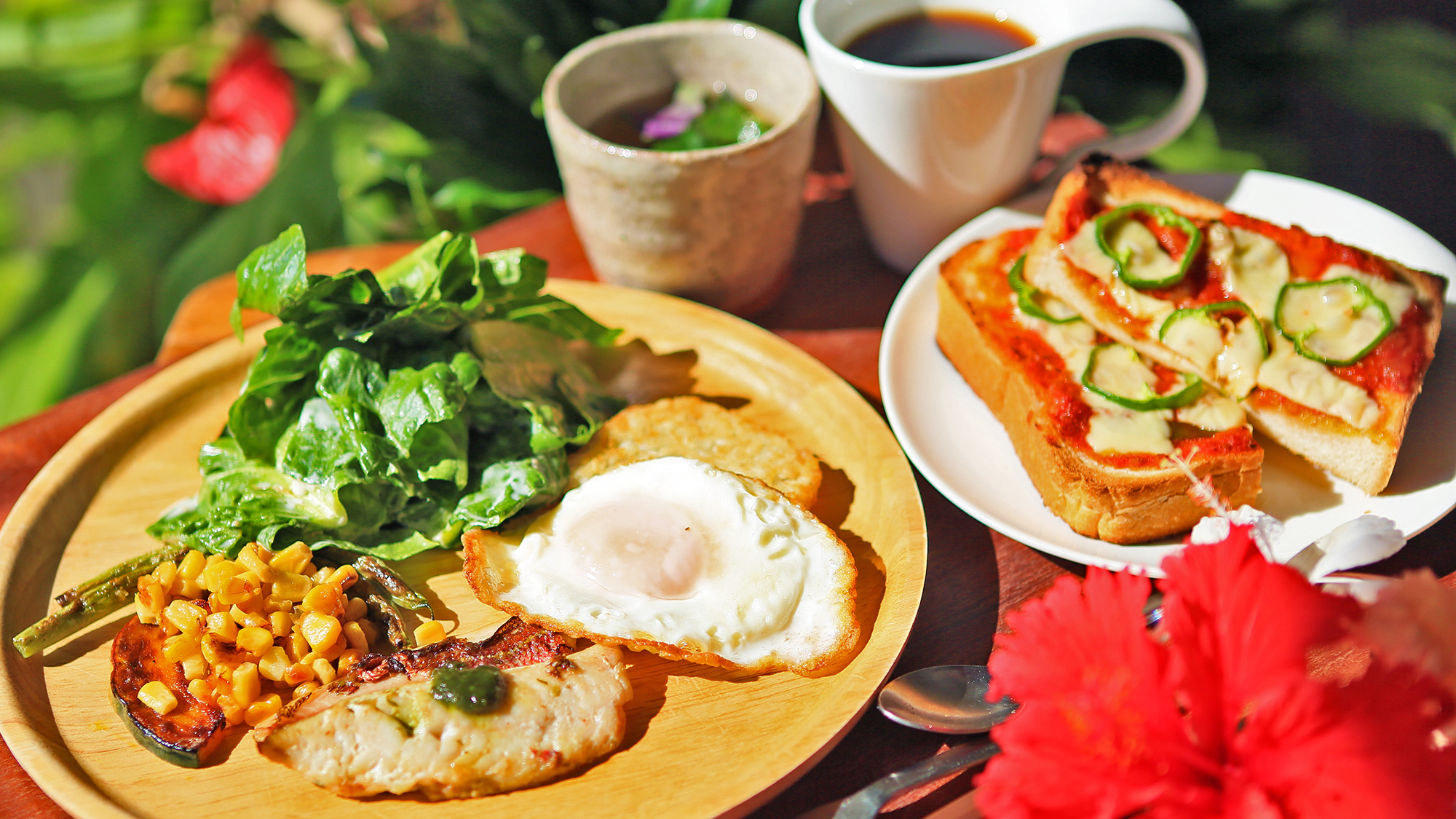 朝食一例（洋食）