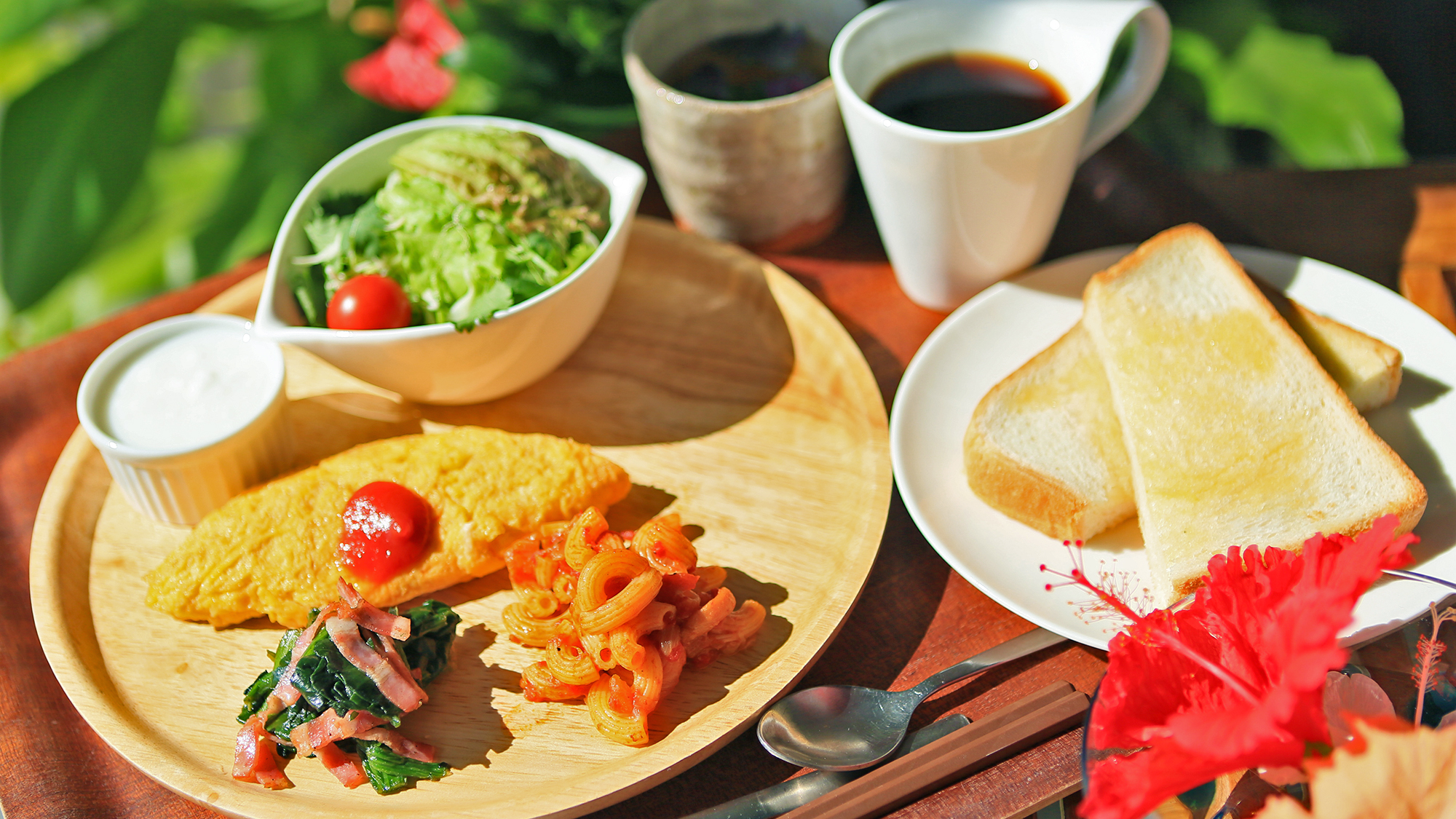 朝食一例（洋食）